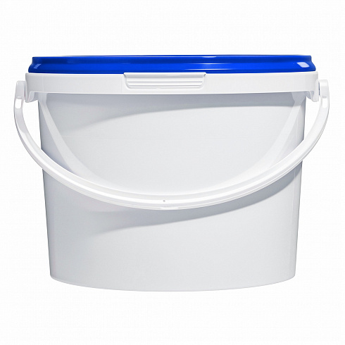 пластиковое ведро jet 30 (3 л) с синей крышкой