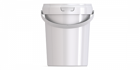 пластиковое ведро jetb 1000 (1,05 л) пищевое с крышкой