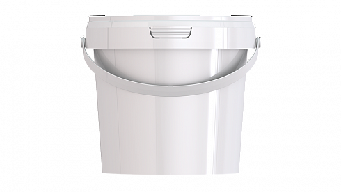 пластиковая банка с крышкой jetb 11 (1,1 л) пищевая (можно изготовить без ручки)