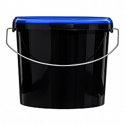 ведро техническое jet 56 (5,7 л) с синей крышкой