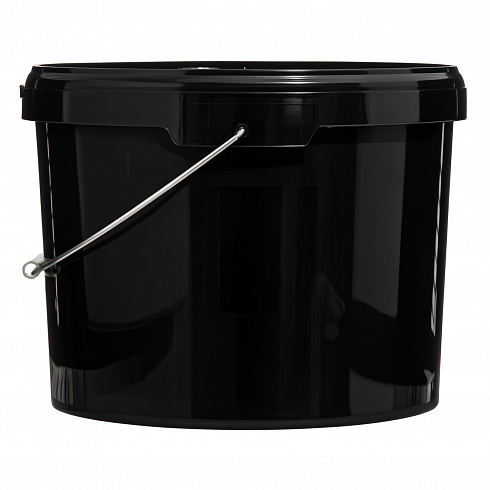 пластиковое ведро техническое jet 110 (11,3 л) с металлической ручкой