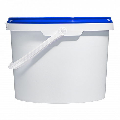 пластиковое ведро jet 30 (3 л) с синей крышкой