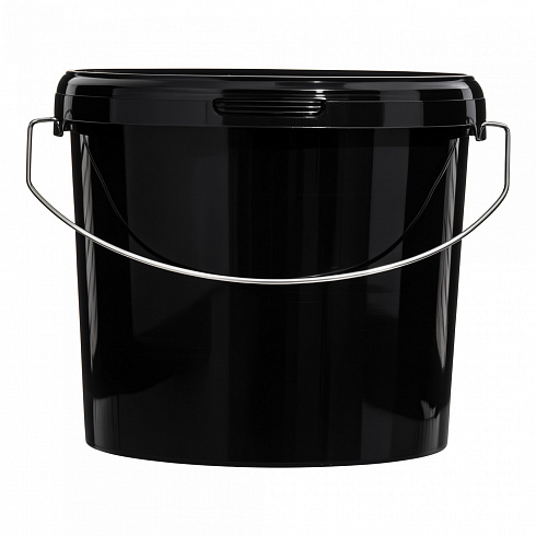 пластиковое ведро техническое jet 56 (5,7 л) с металлической ручкой
