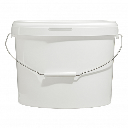 пластиковое ведро круглое jet 110 (11,3 л) с металлической ручкой