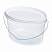 прозрачное ведро 5,8 л овальное