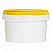 пластиковая банка jetb 280 (0,28 л) с желтой крышкой