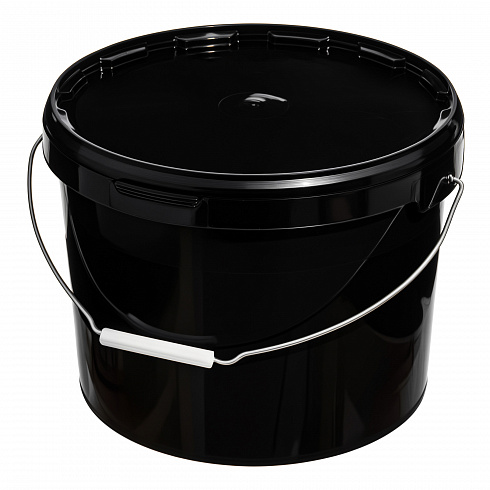 пластиковое ведро техническое jet 110 (11,3 л) с металлической ручкой