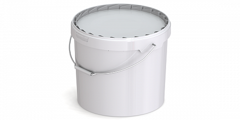 пластиковое ведро круглое jet +177 (17,7 л), трехконтурный замок