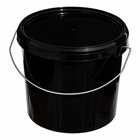 пластиковое ведро техническое jet 56 (5,7 л) с металлической ручкой